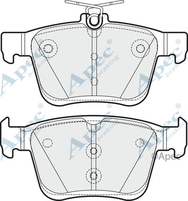 APEC BRAKING Jarrupala, levyjarru PAD1903